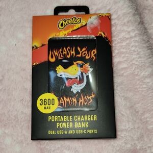 CHARGER Flamin' Hot Portable Charger Power Bank - Black